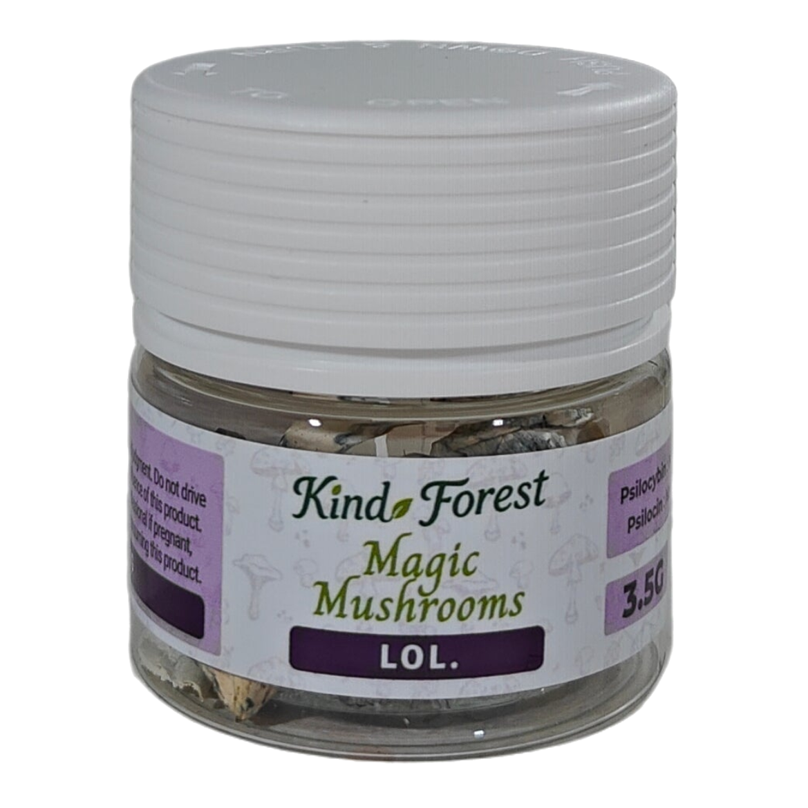 3.5g Mushrooms - LOL