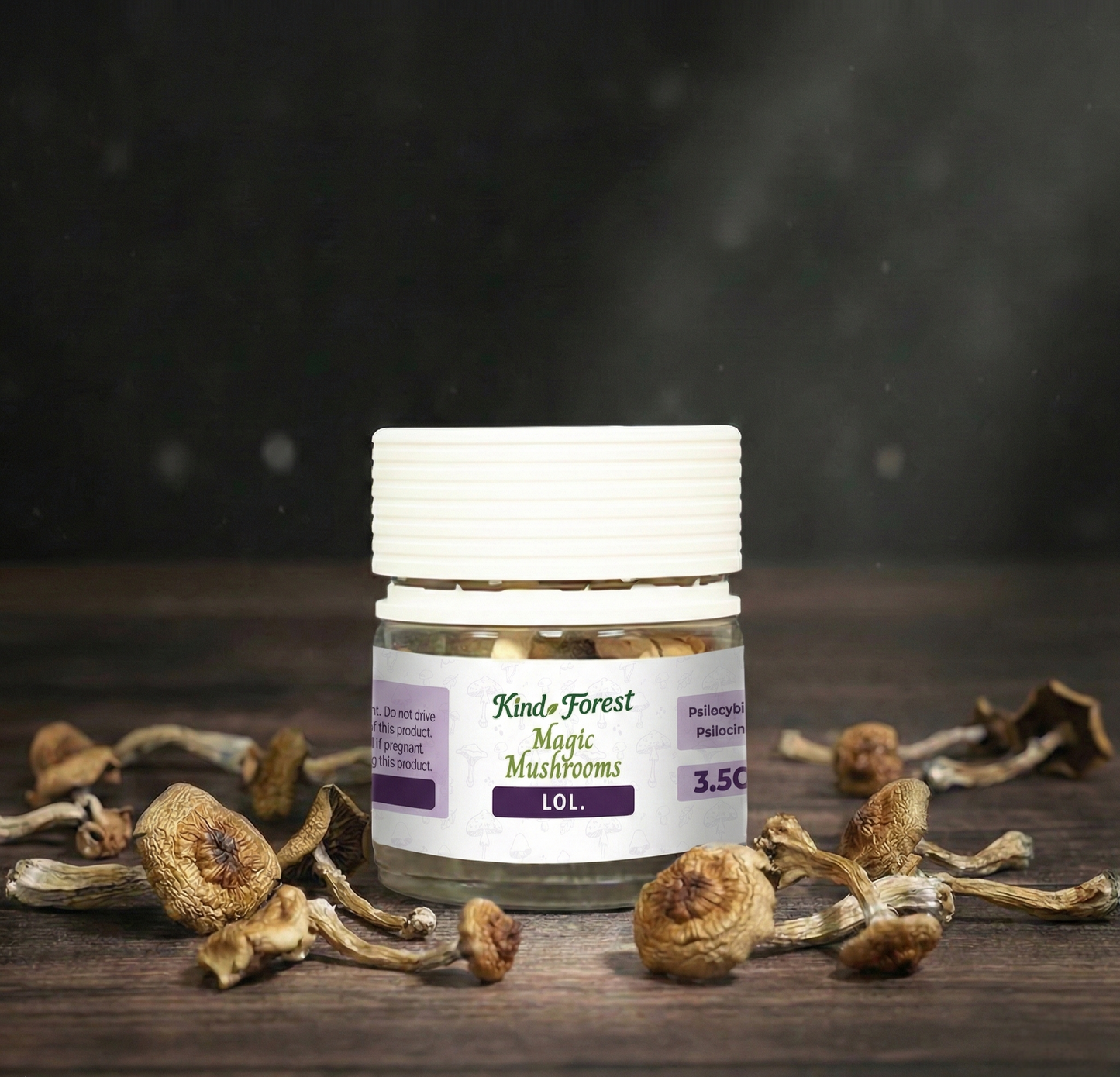 3.5 Grams - Magic Mushrooms - LOL.