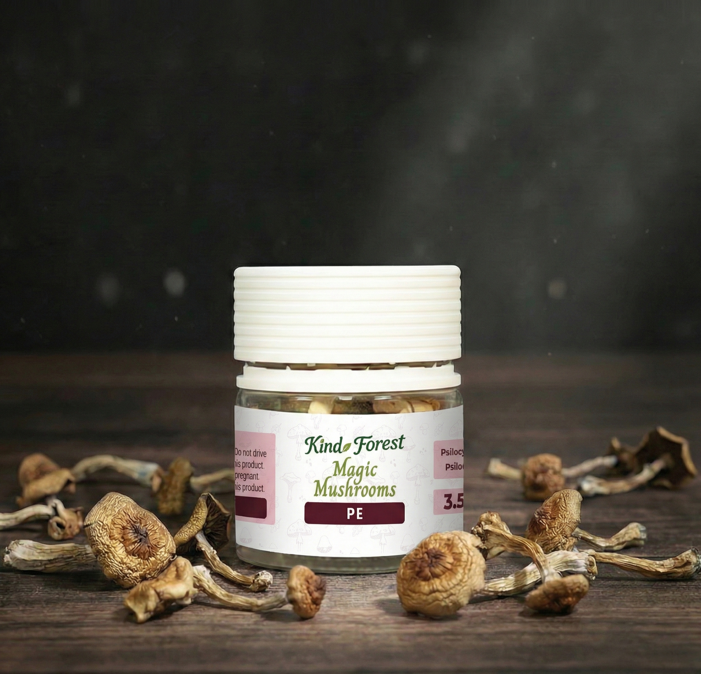 3.5 Grams - Magic Mushrooms - PE